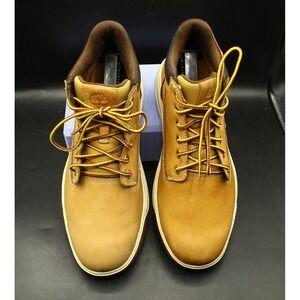 Timberland Tan Leather Chukka Boots with Contrast Laces
